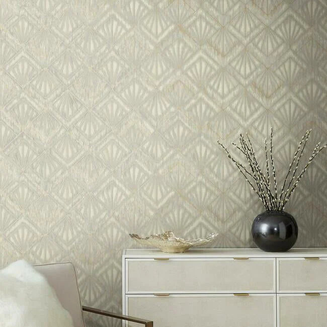 Modern Shell Wallpaper by Candice Olson Wallcoverings