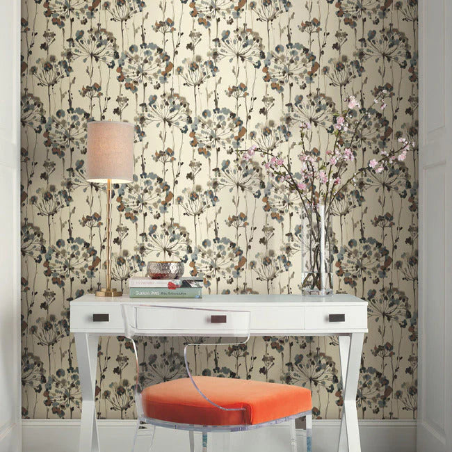 Flourish Premium Peel + Stick Wallpaper by Candice Olson Wallcoverings