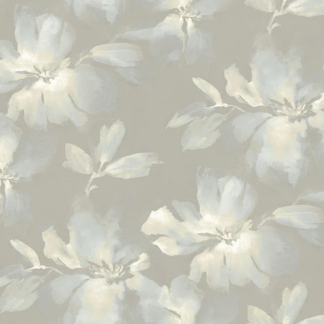 Midnight Blooms Premium Peel + Stick Wallpaper by Candice Olson Wallcoverings