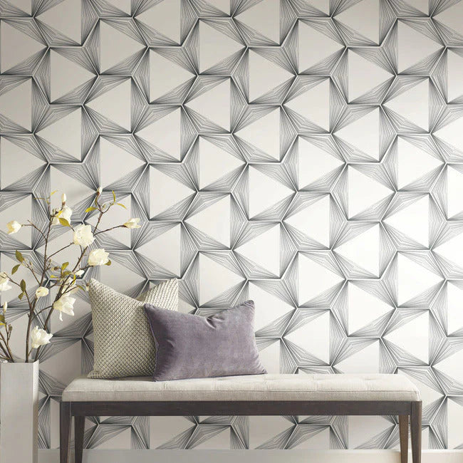 Honeycomb Premium Peel + Stick Wallpaper by Candice Olson Wallcoverings