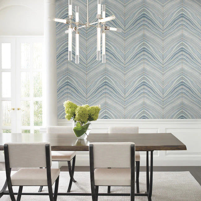 Onyx Strata Premium Peel + Stick Wallpaper by Candice Olson Wallcoverings