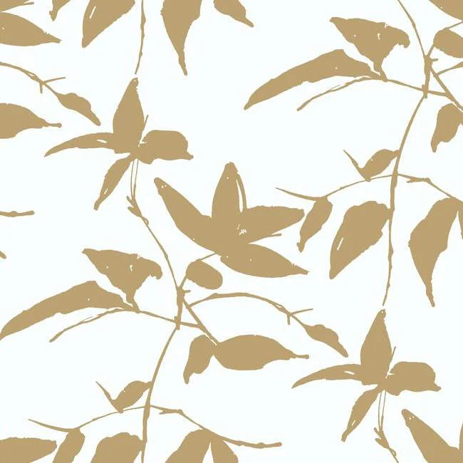 Persimmon Leaf Wallpaper by Ronald Redding Wallpaper
