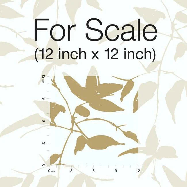 Persimmon Leaf Wallpaper by Ronald Redding Wallpaper