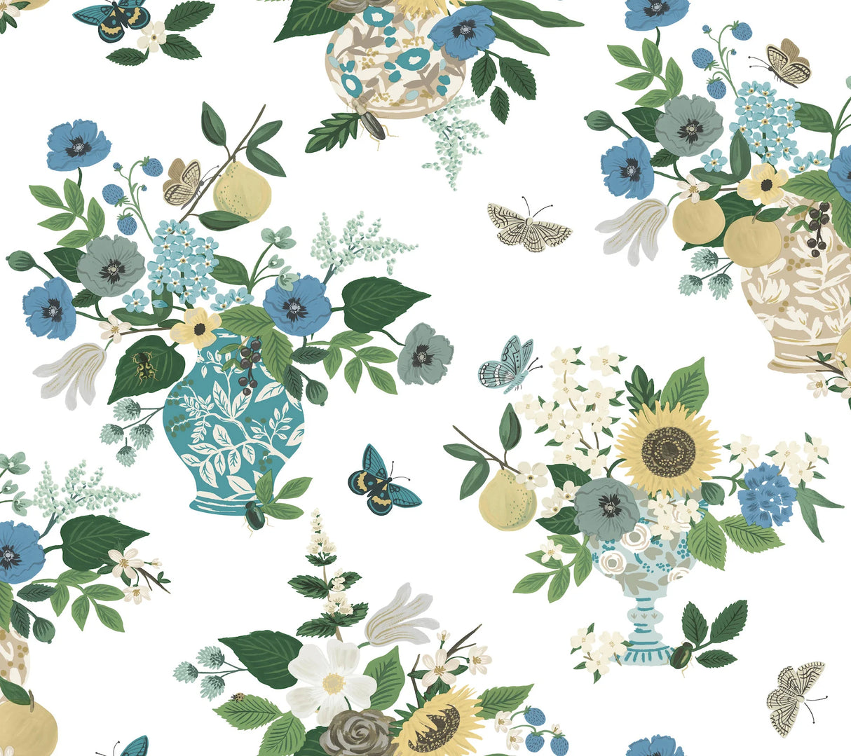 Flower Studies Wallpaper by Rifle Paper Co. Third Edition