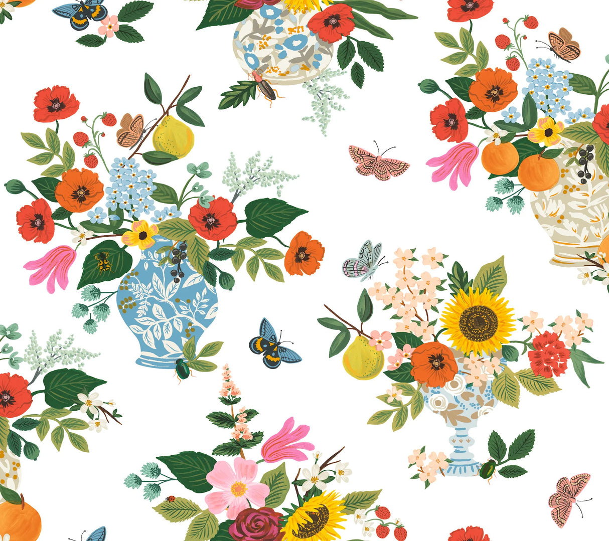Flower Studies Wallpaper by Rifle Paper Co. Third Edition