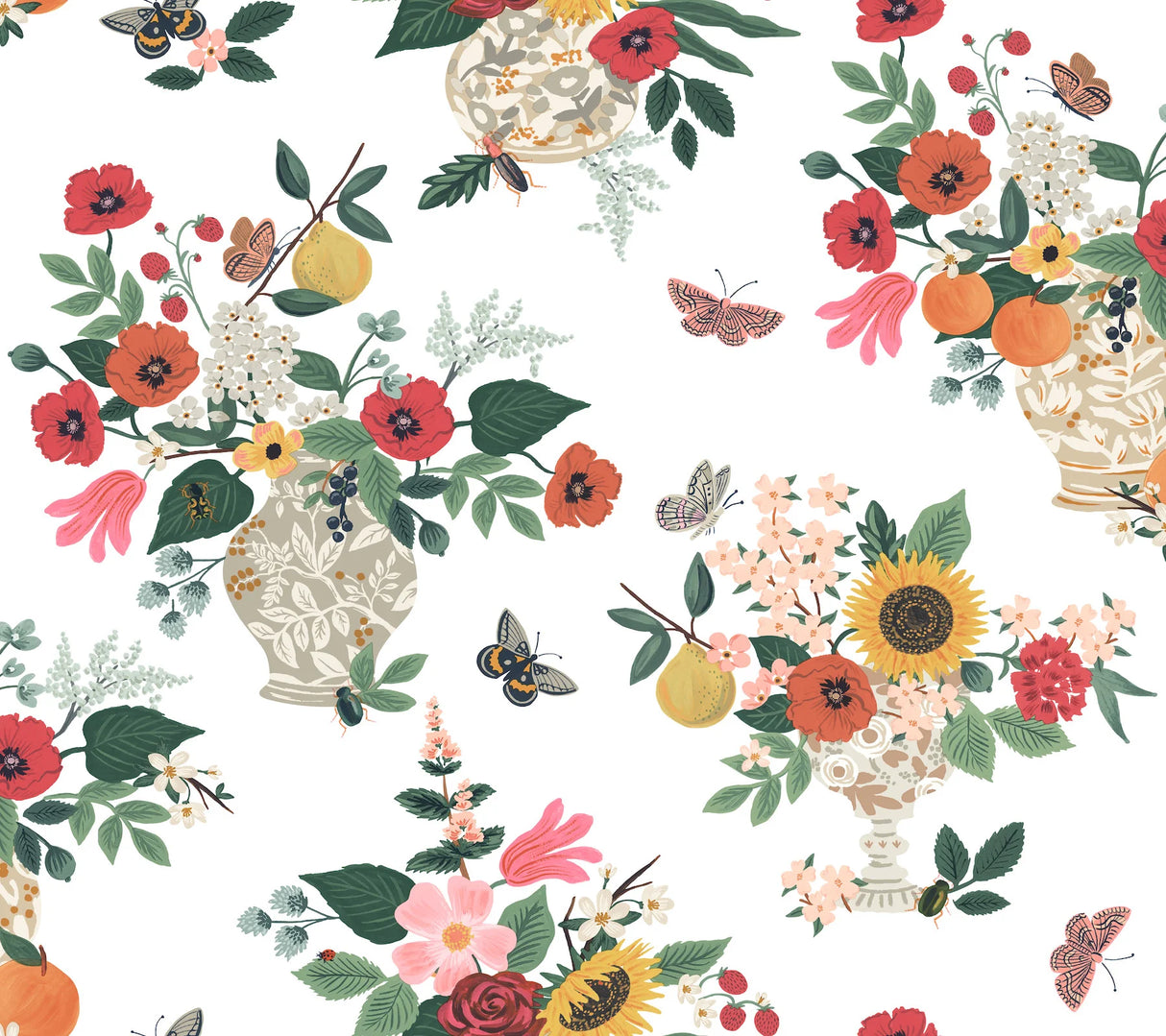 Flower Studies Wallpaper by Rifle Paper Co. Third Edition