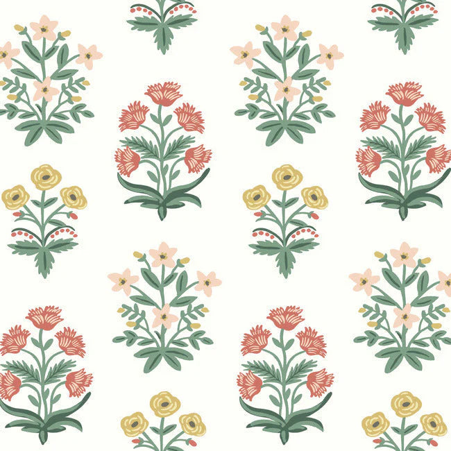 Mughal Rose Wallpaper by Rifle Paper Co. Second Edition