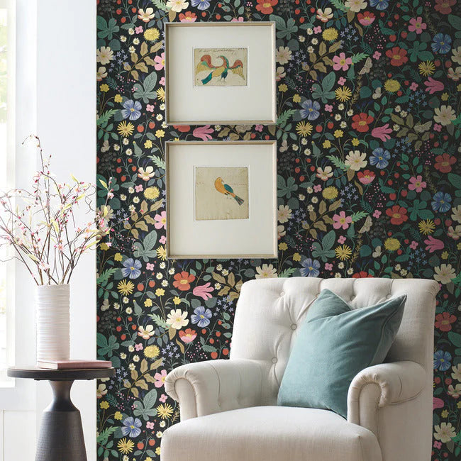 Strawberry Fields Wallpaper by Rifle Paper Co. Second Edition