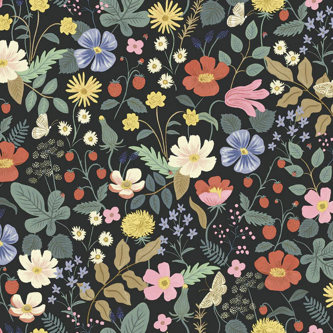 Strawberry Fields Wallpaper by Rifle Paper Co. Second Edition