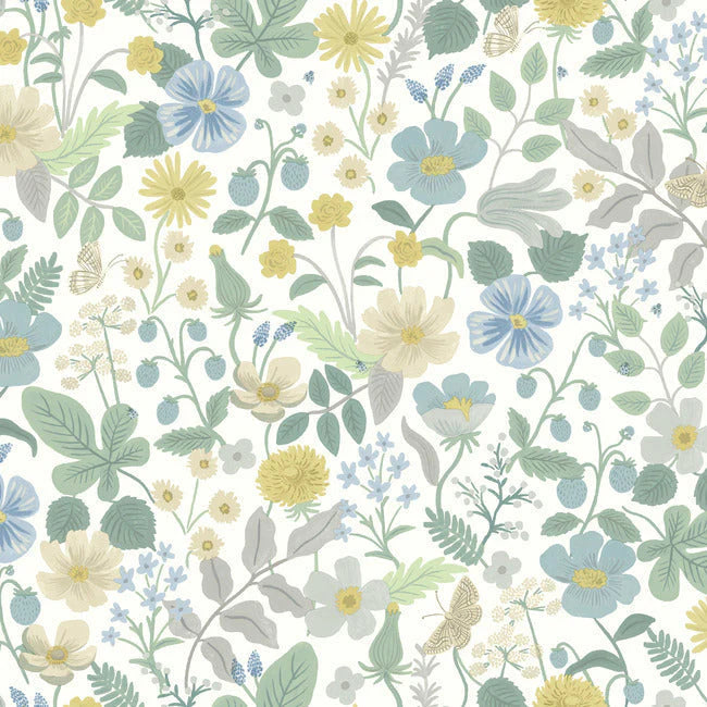 Strawberry Fields Wallpaper by Rifle Paper Co. Second Edition