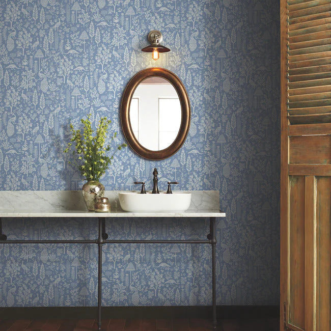 Menagerie Toile Wallpaper by Rifle Paper Co. Second Edition