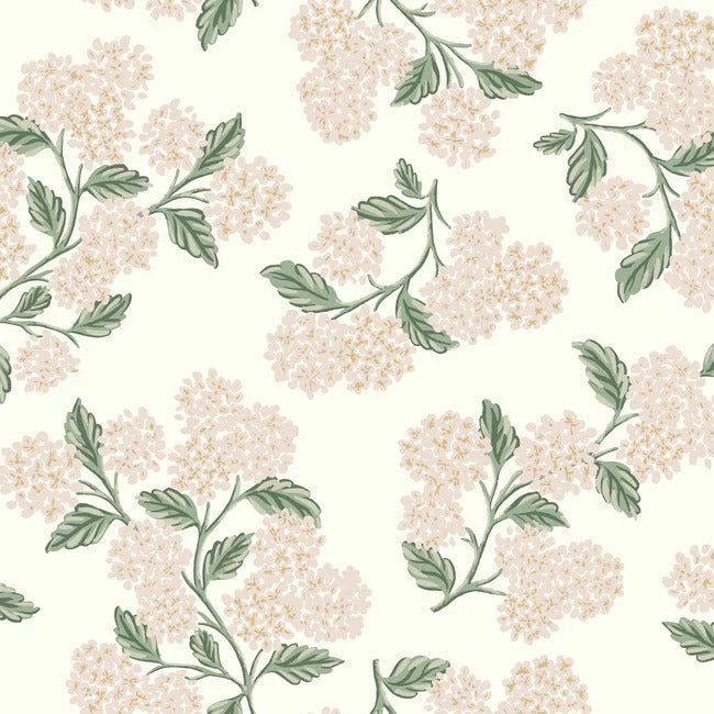 Hydrangea Wallpaper by Rifle Paper Co. Second Edition