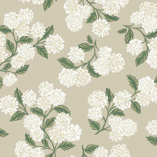 Hydrangea Wallpaper by Rifle Paper Co. Second Edition