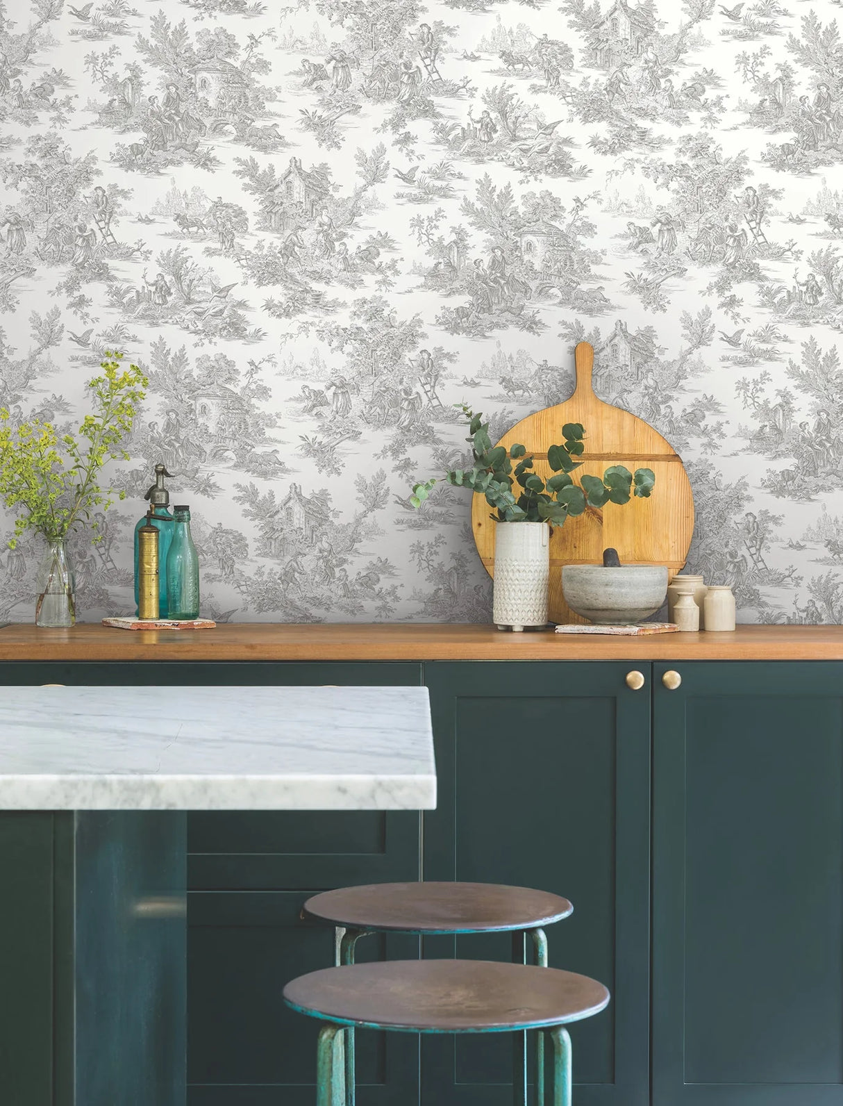 Campagne Toile Wallpaper by Toiles Resource Library