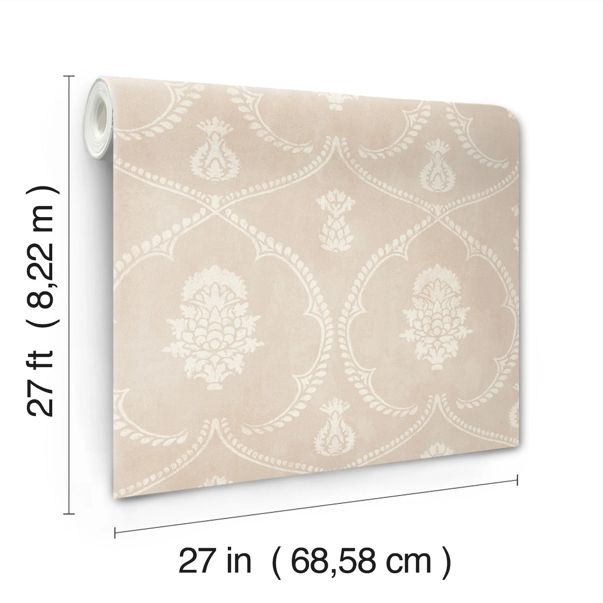 Royal Damask Wallpaper by Ronald Redding Wallpaper