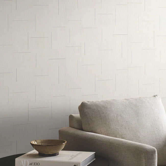 Geo Block Weave Wallpaper by Signature Textures Resource Library Second Edition