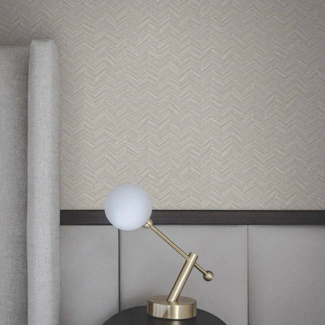 Raised Chevron Wallpaper by Signature Textures Resource Library Second Edition