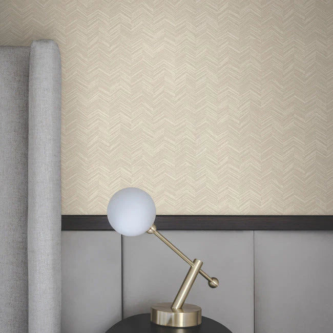 Raised Chevron Wallpaper by Signature Textures Resource Library Second Edition