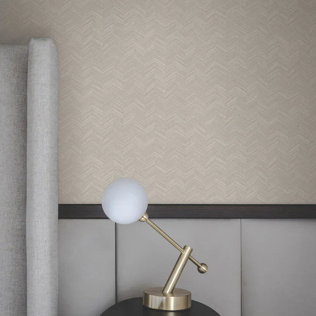 Raised Chevron Wallpaper by Signature Textures Resource Library Second Edition