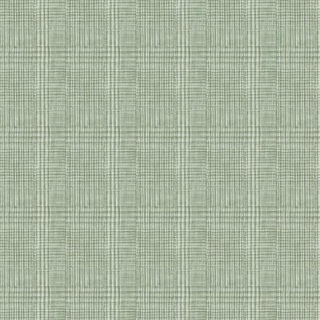 Shirting Plaid Wallpaper by Ronald Redding Wallpaper