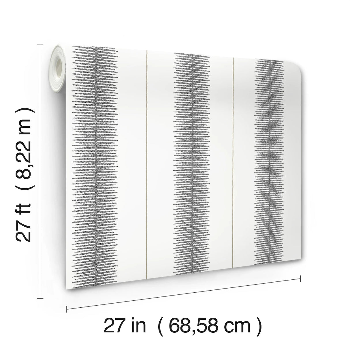 Tandem Stripe Wallpaper by Ronald Redding Wallpaper