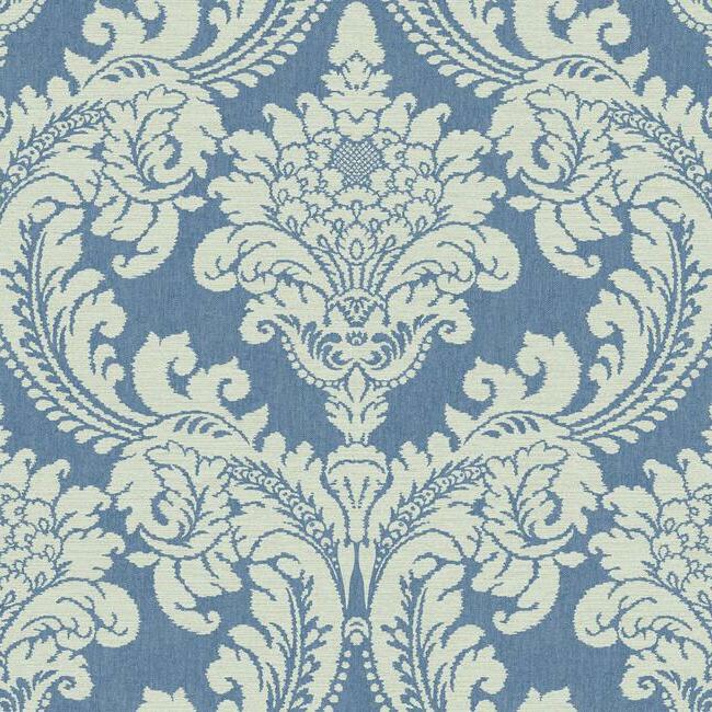 Tapestry Damask Wallpaper by Grandmillennial Wallpaper