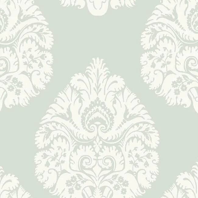 Teardrop Damask Wallpaper by Ronald Redding Wallpaper