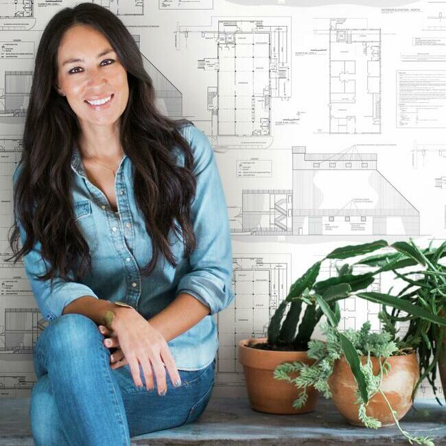 The Market Wallpaper by Magnolia Home Vol. 1