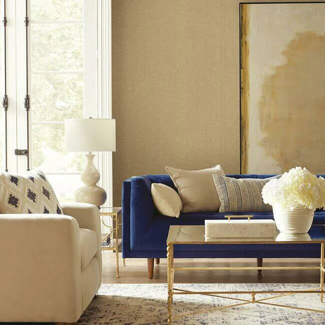 Woven Crosshatch Wallpaper by Grasscloth Resource Library