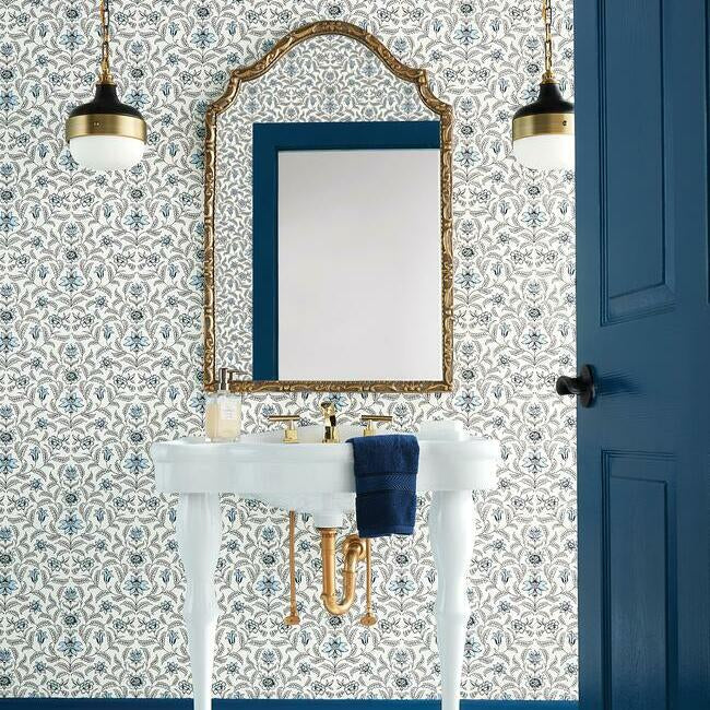 Vintage Blooms Wallpaper by Grandmillennial Wallpaper