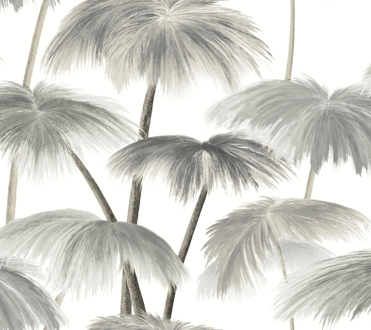 Plein Air Palms Wallpaper by Lemieux Et Cie Wallpaper