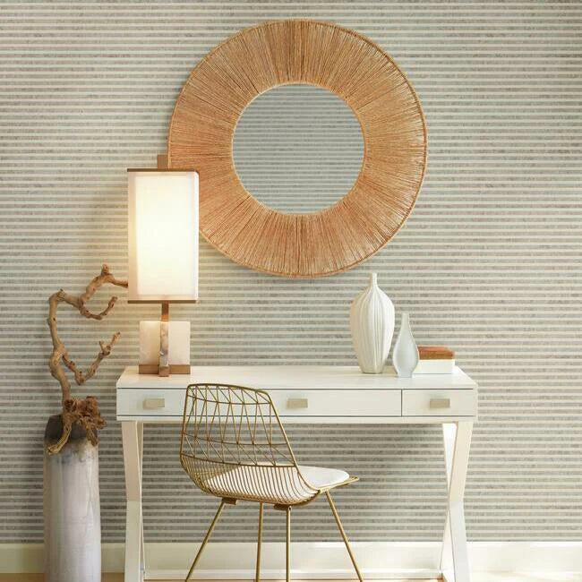 Faux Capiz Wallpaper by Antonina Vella Wallpaper