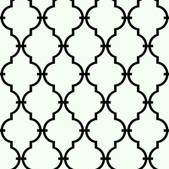 Modern Trellis Sure Strip Wallpaper by Open Sheet