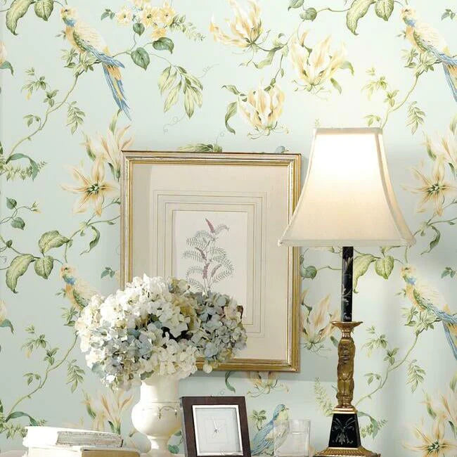 Tropical Floral Wallpaper by Open Sheet
