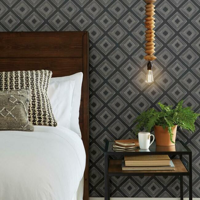 Diamond Sketch Wallpaper by Magnolia Home Vol. 2