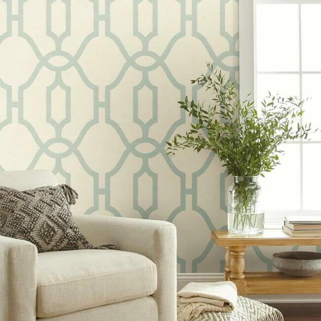 Woven Trellis Wallpaper by Magnolia Home Vol. 2
