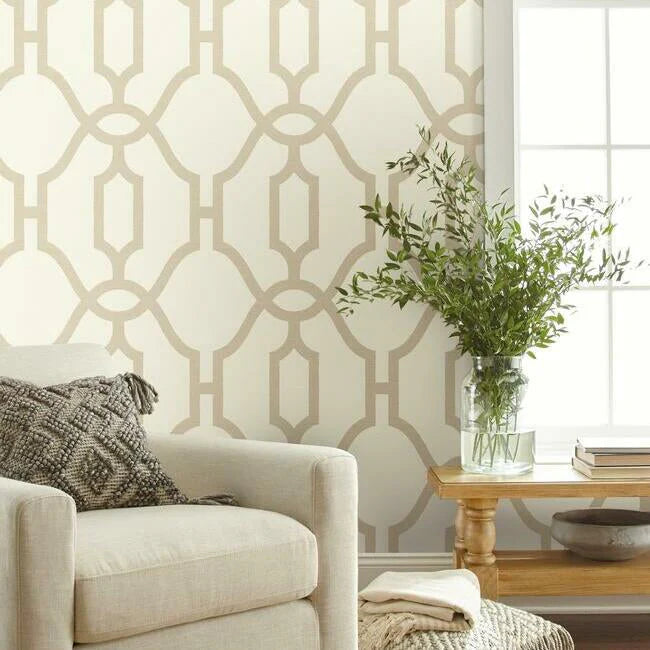 Woven Trellis Wallpaper by Magnolia Home Vol. 2