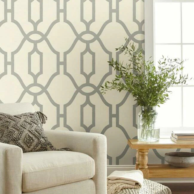 Woven Trellis Wallpaper by Magnolia Home Vol. 2