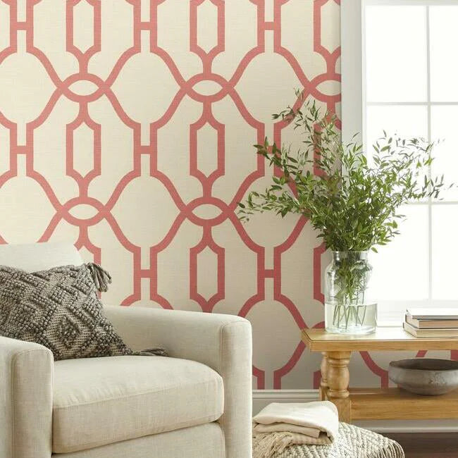 Woven Trellis Wallpaper by Magnolia Home Vol. 2