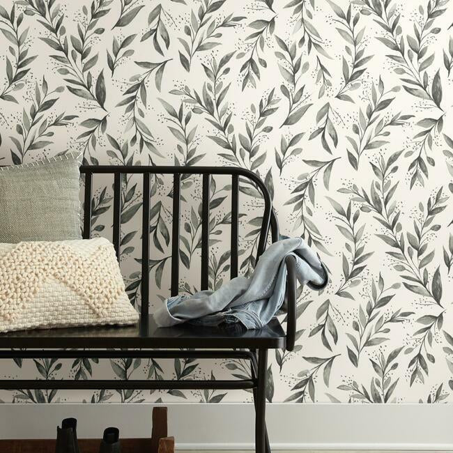 Olive Branch Wallpaper by Magnolia Home Vol. 2