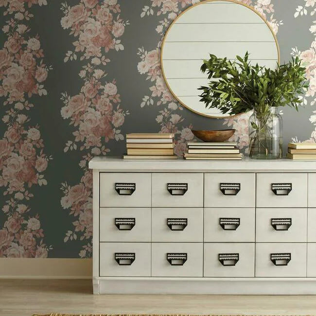 Tea Rose Wallpaper by Magnolia Home Vol. 2