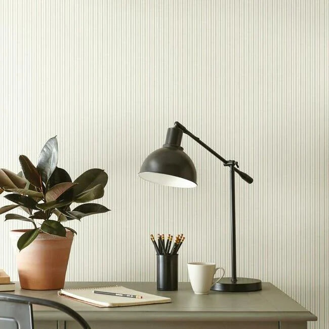 French Ticking Wallpaper by Magnolia Home Vol. 2