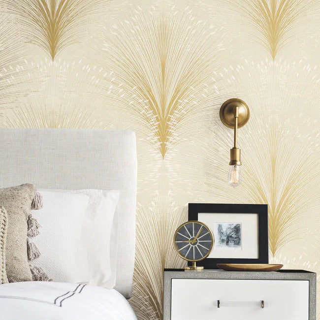 Papyrus Plume Wallpaper by New Origins