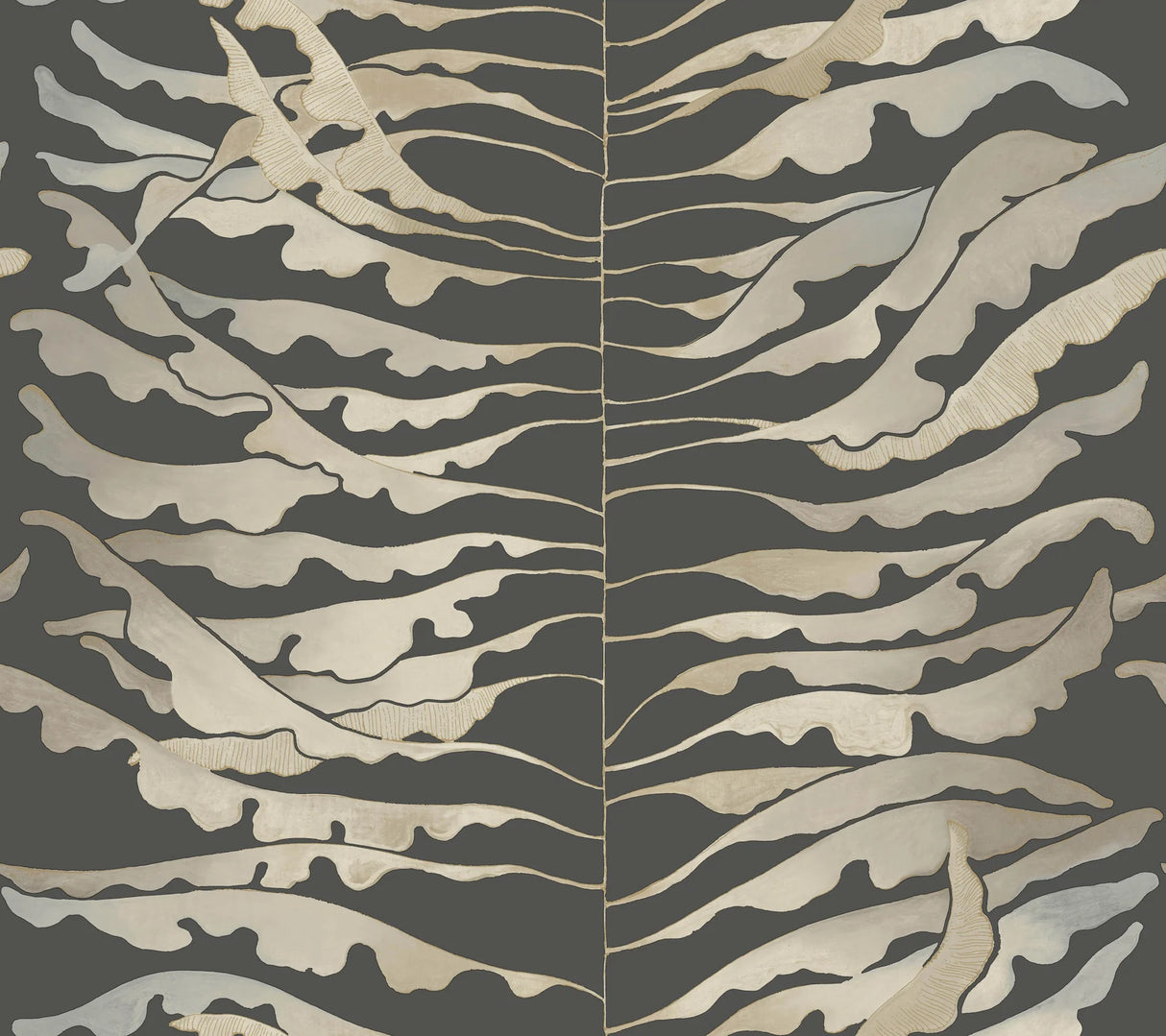 Leaf Column Wallpaper by Fomations