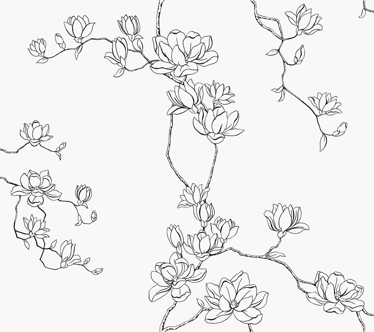 Magnolia Branches Wallpaper by Legacy