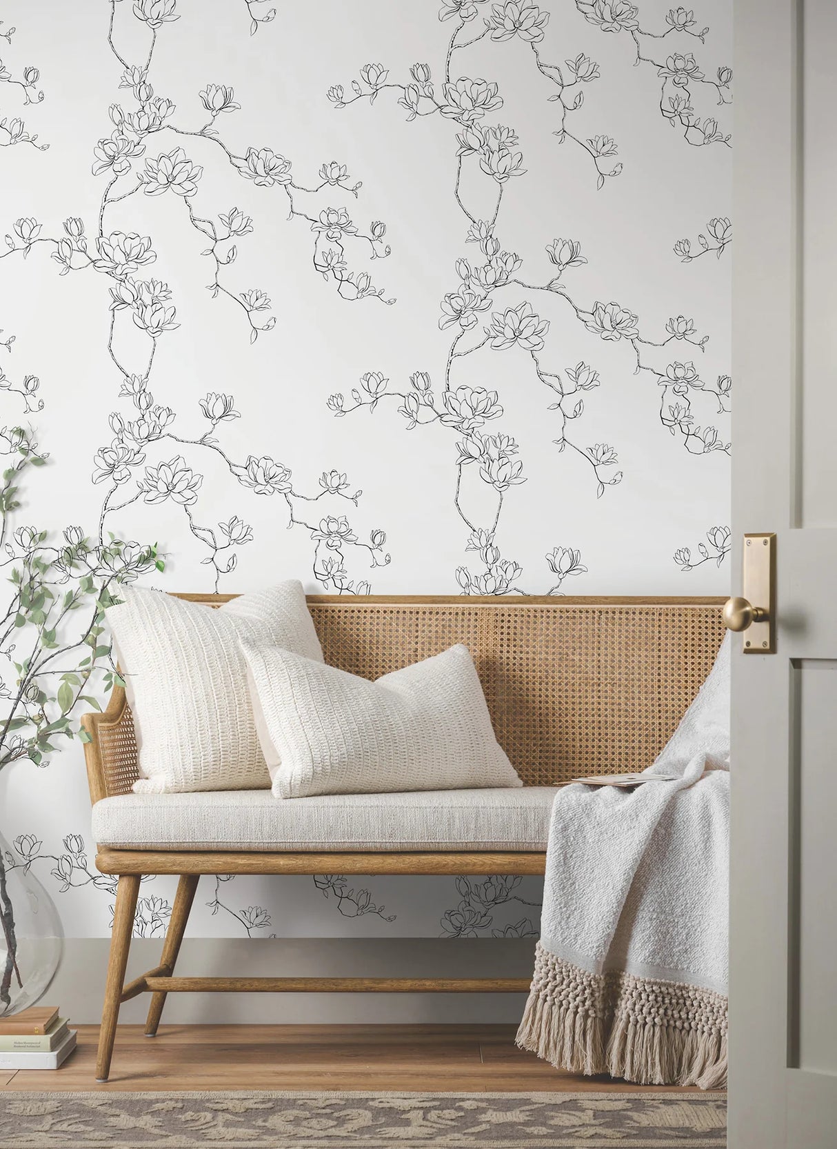 Magnolia Branches Wallpaper by Legacy