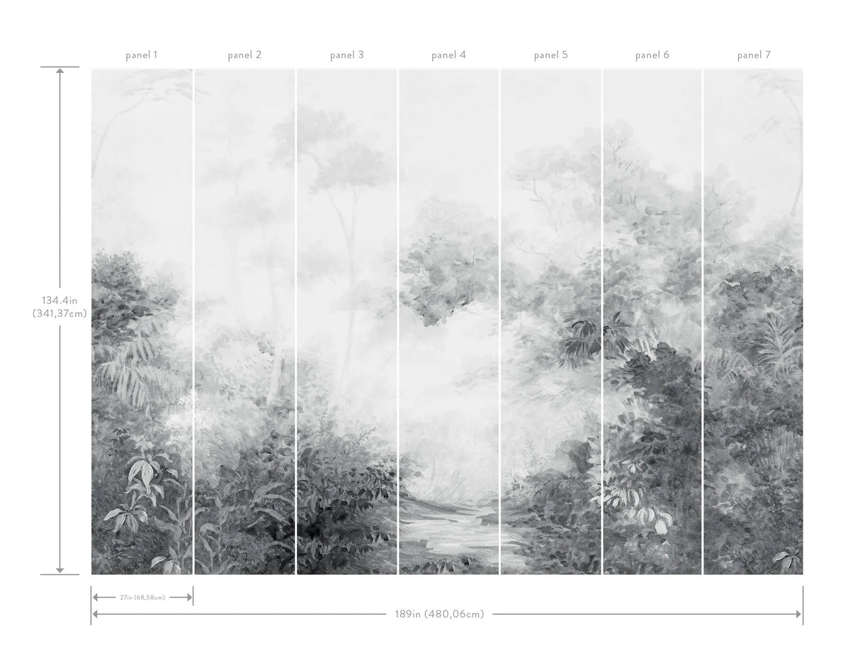 Woodlands Mural Wall Mural by Legacy