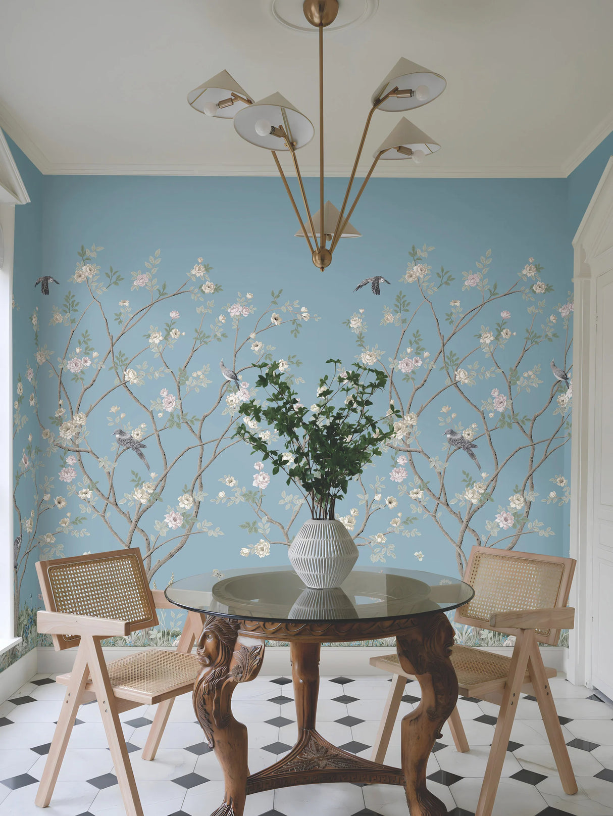 Lingering Garden Wallpaper Mural by Mural Resource Library