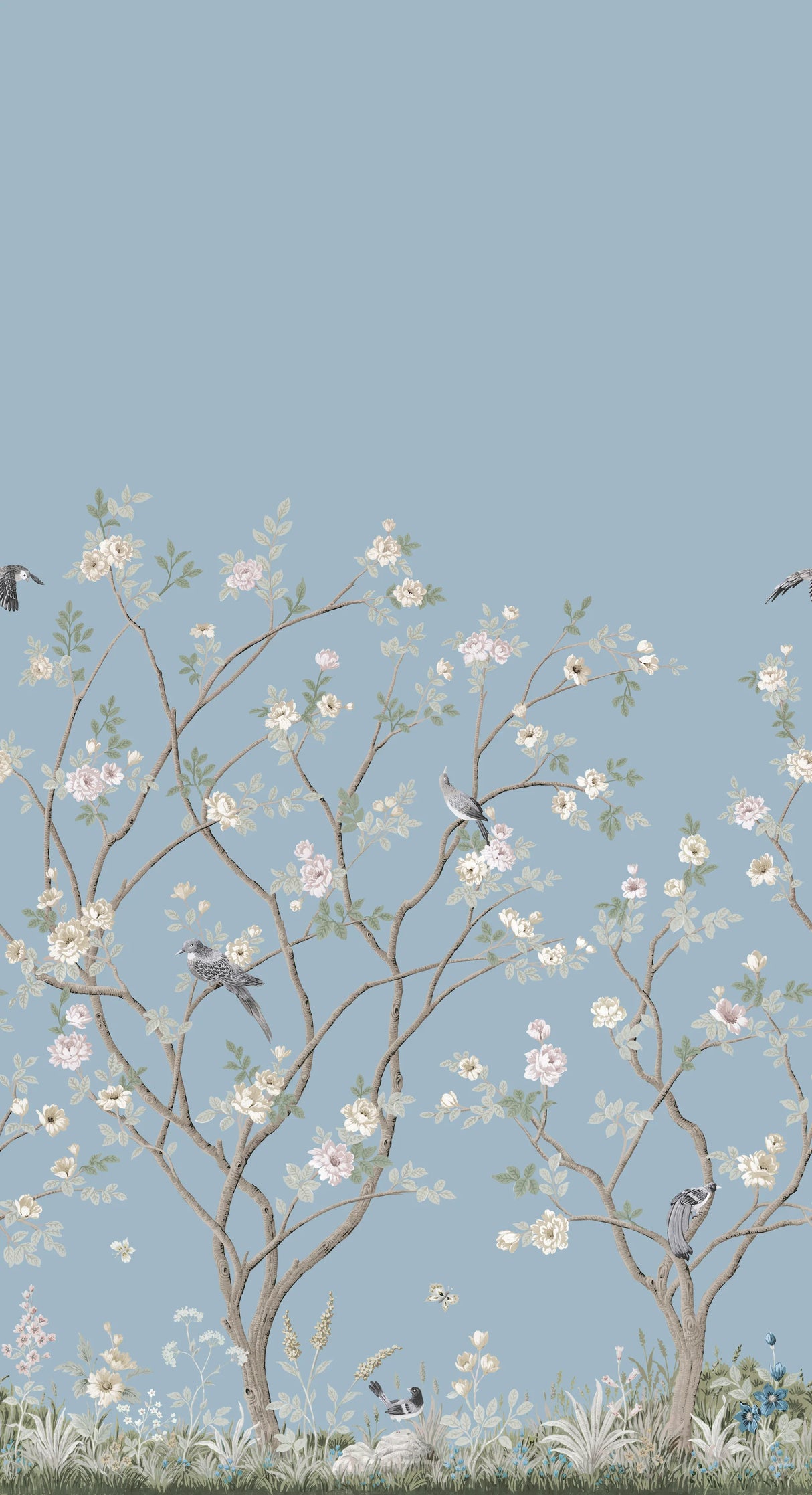 Lingering Garden Wallpaper Mural by Mural Resource Library