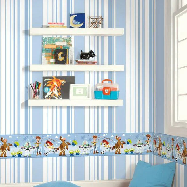 Disney and Pixar Toy Story 4 Owens Stripe Wallpaper by Disney Kids Vol. 4